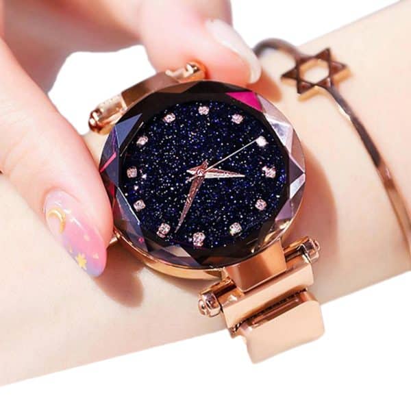 Luxury Magnetic Strap Ladies Watch